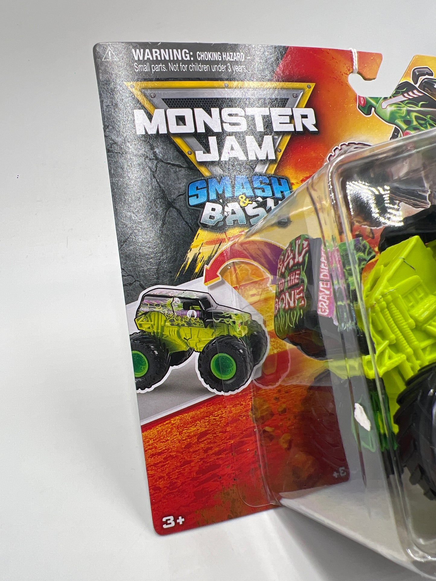 Spin Master Monster Jam Smash & Bash Series 1 Grave Digger 135A