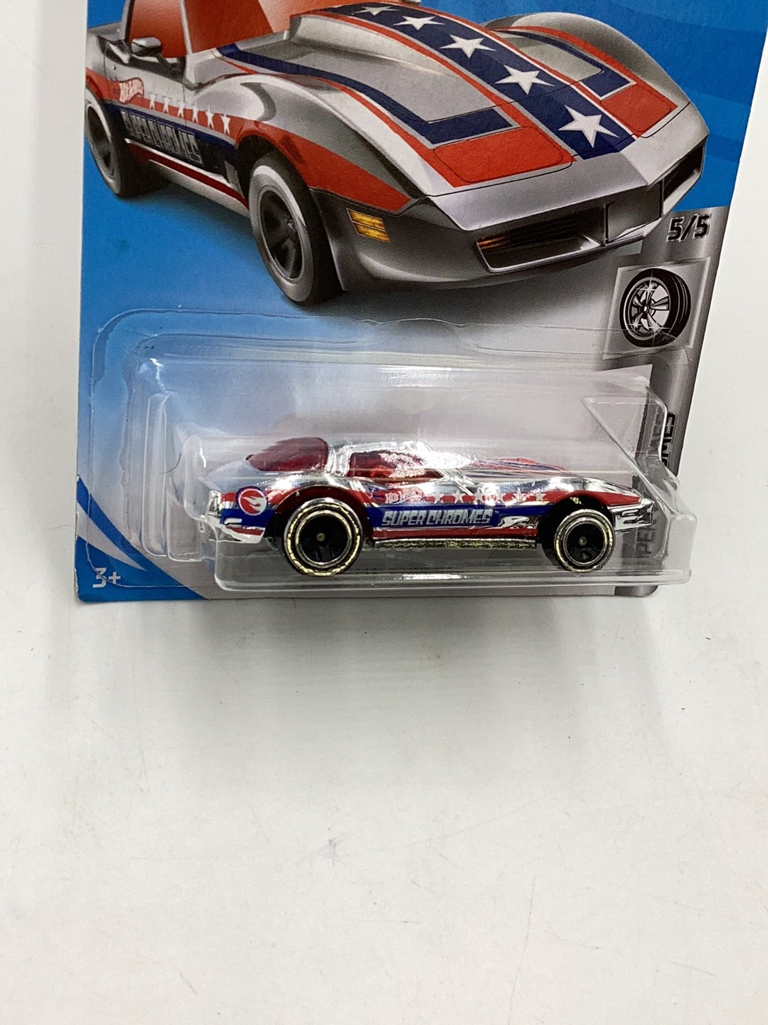 2019 Hot Wheels #159 corvette stingray Treasure Hunt 274A