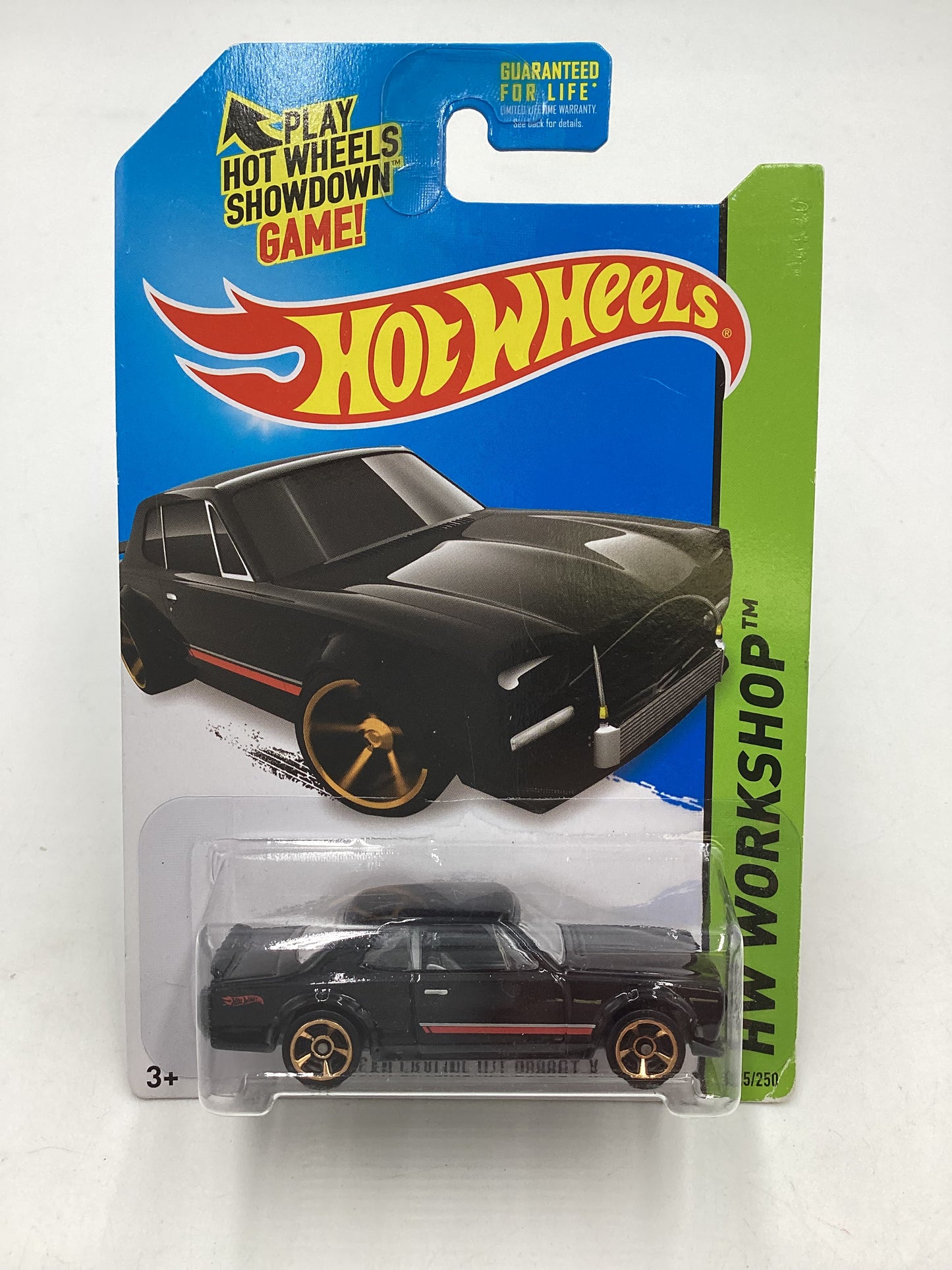 2014 Hot Wheels Workshop #225 W/ Roll Cage Nissan Skyline H/T 2000GT-X with protector