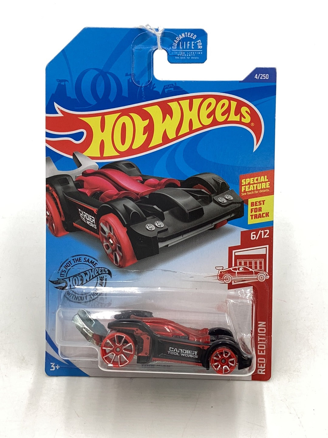 2020 hot wheels #4 red edition Tooligan 149i