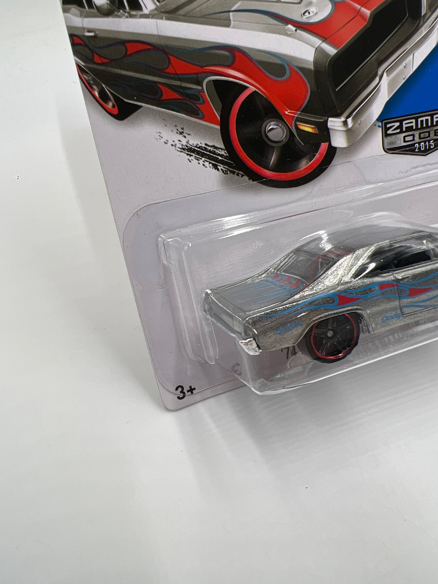 2015 Hot Wheels Walmart Exclusive Zamac 8 #206 74 Brazilian Dodge Challenger 146F