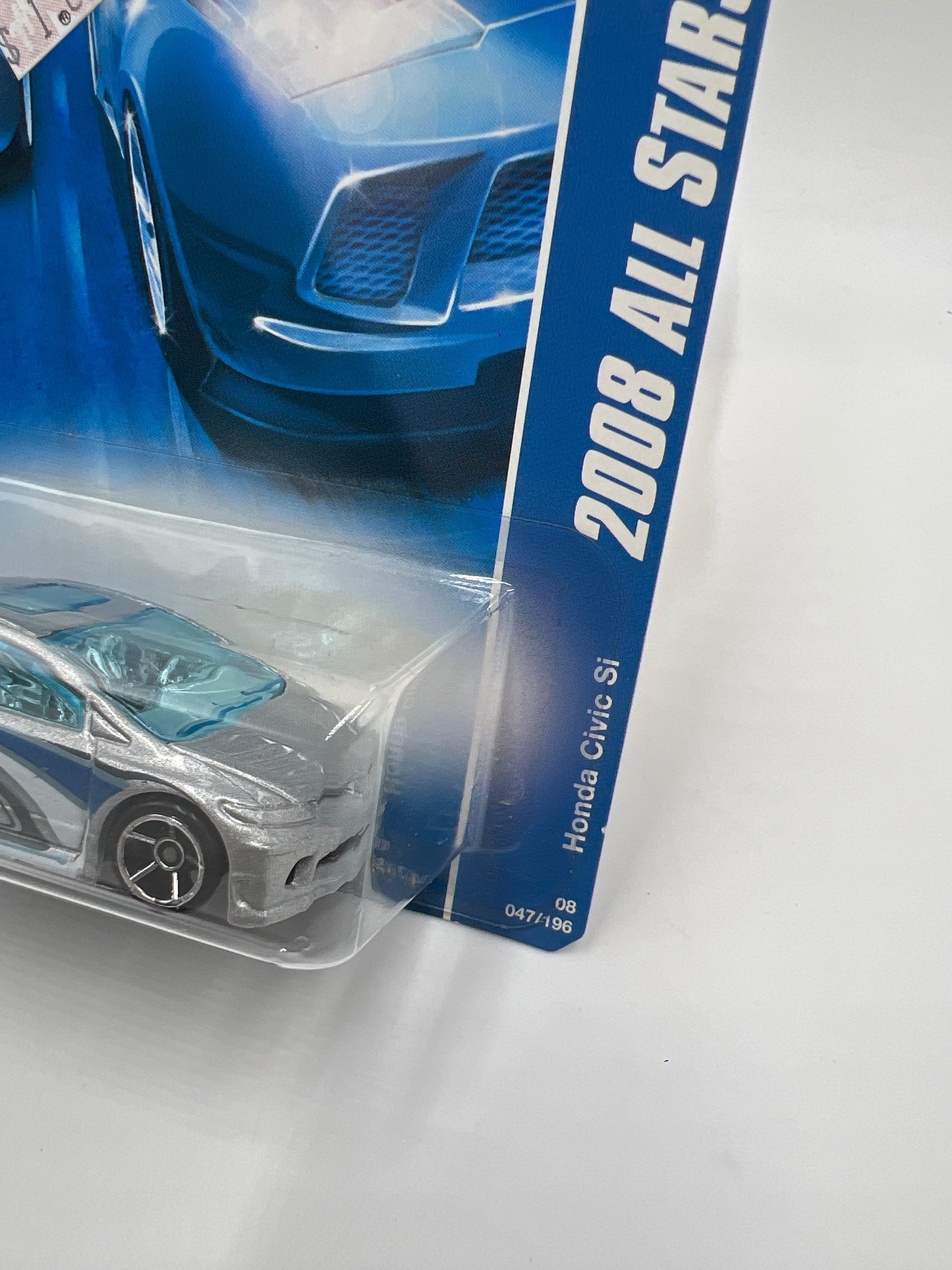 2008 Hot Wheels Kmart Exclusive All Stars #47 Honda Civic Si Silver