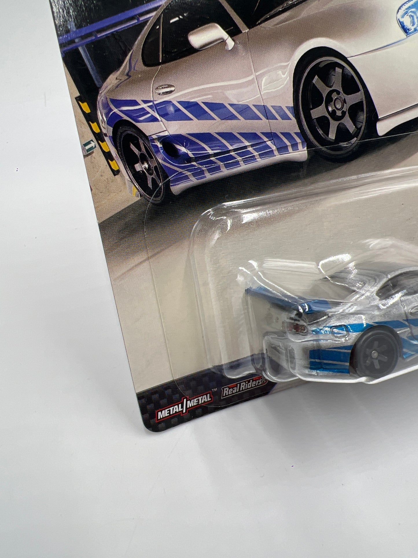 Hot Wheels Premium Fast & Furious #1 Toyota Supra Silver/Blue