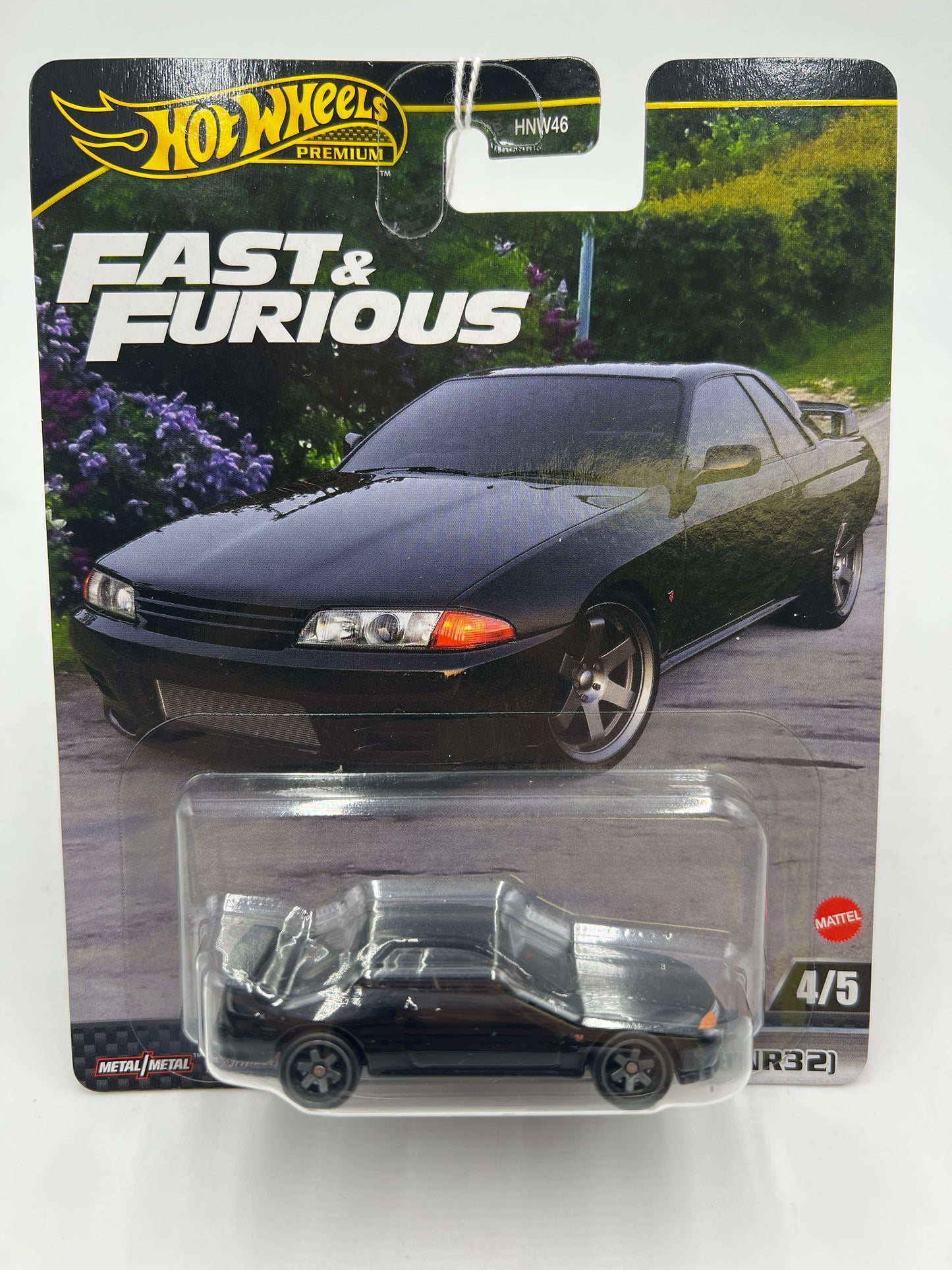 Hot Wheels Fast & Furious #4 Nissan Skyline GT-R BNR32 Black 248C