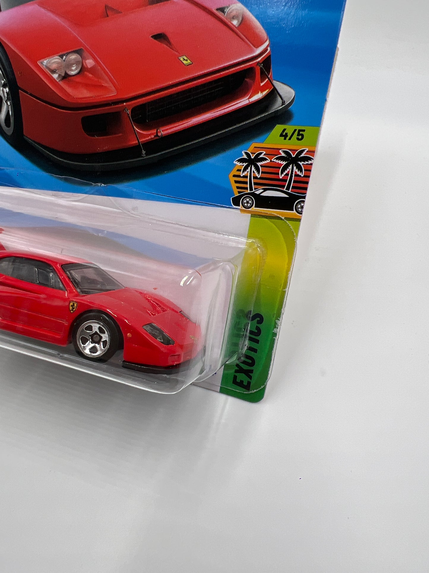 2025 Hot Wheels L Case Exotics #198 Ferrari F40 Competizione Red SR