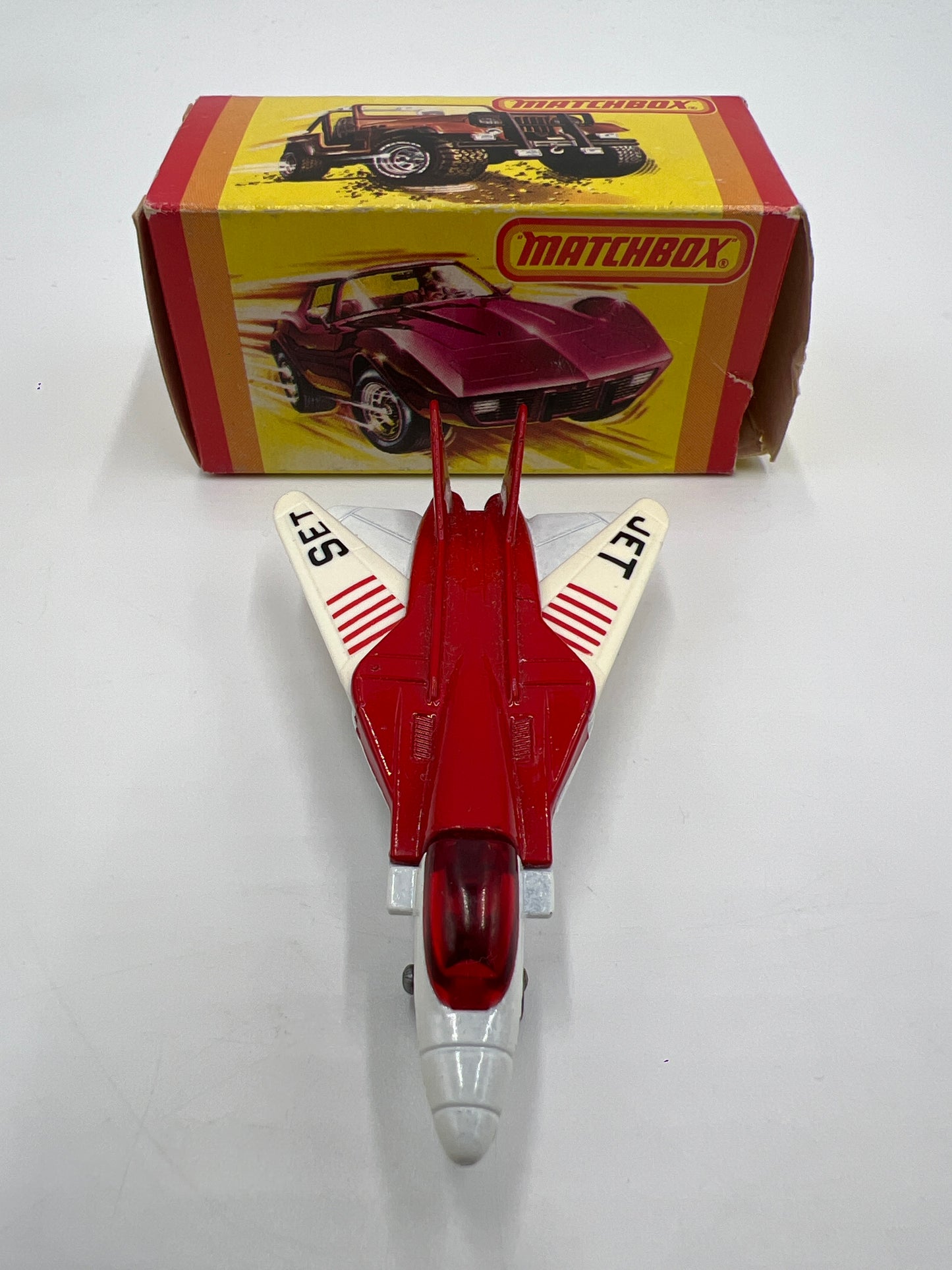 Matchbox #27 Swing Wing Jet W/Box Jet Set
