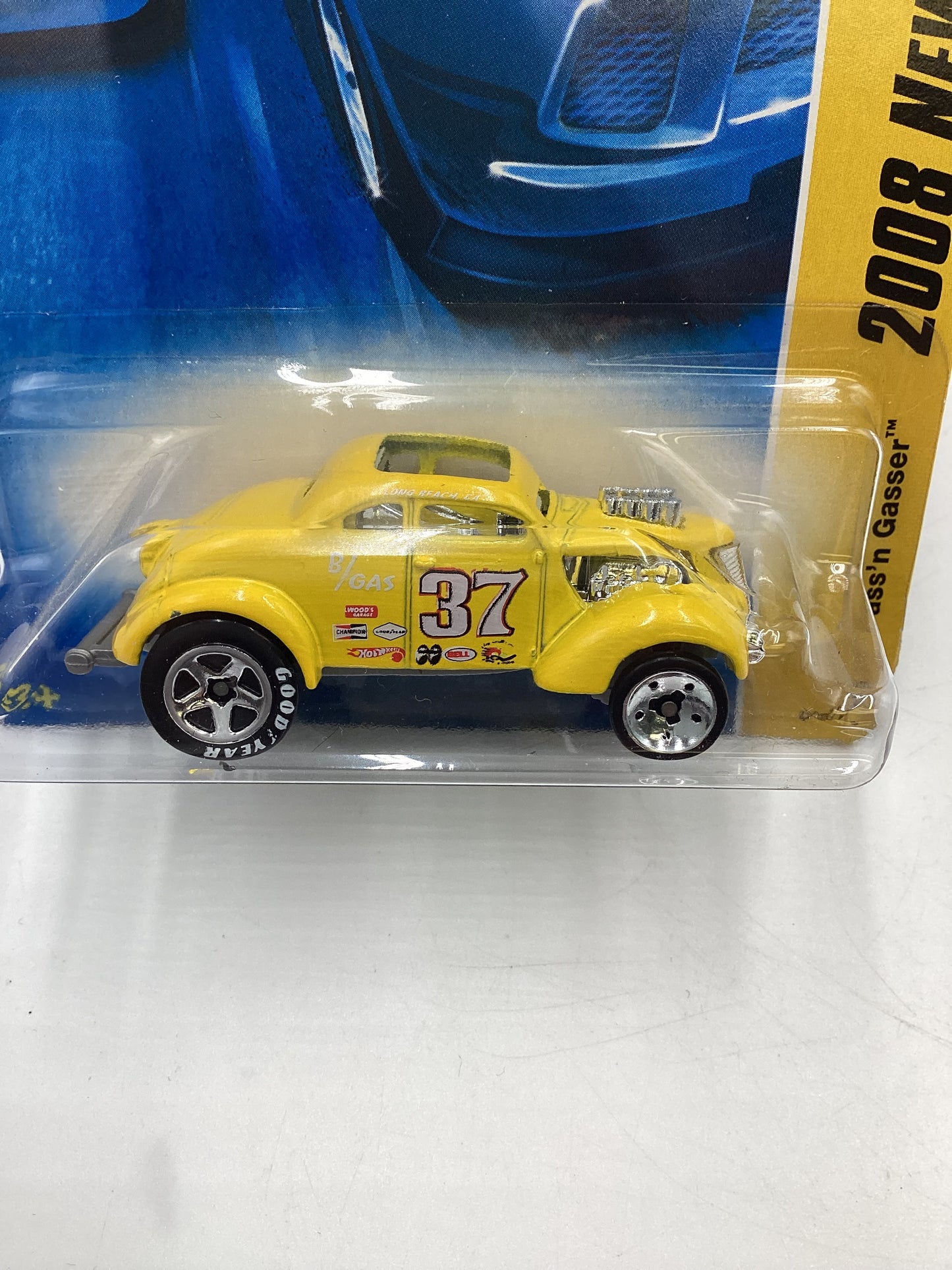 2008 Hot Wheels New Models #25 Pass N Gasser Yellow 56E