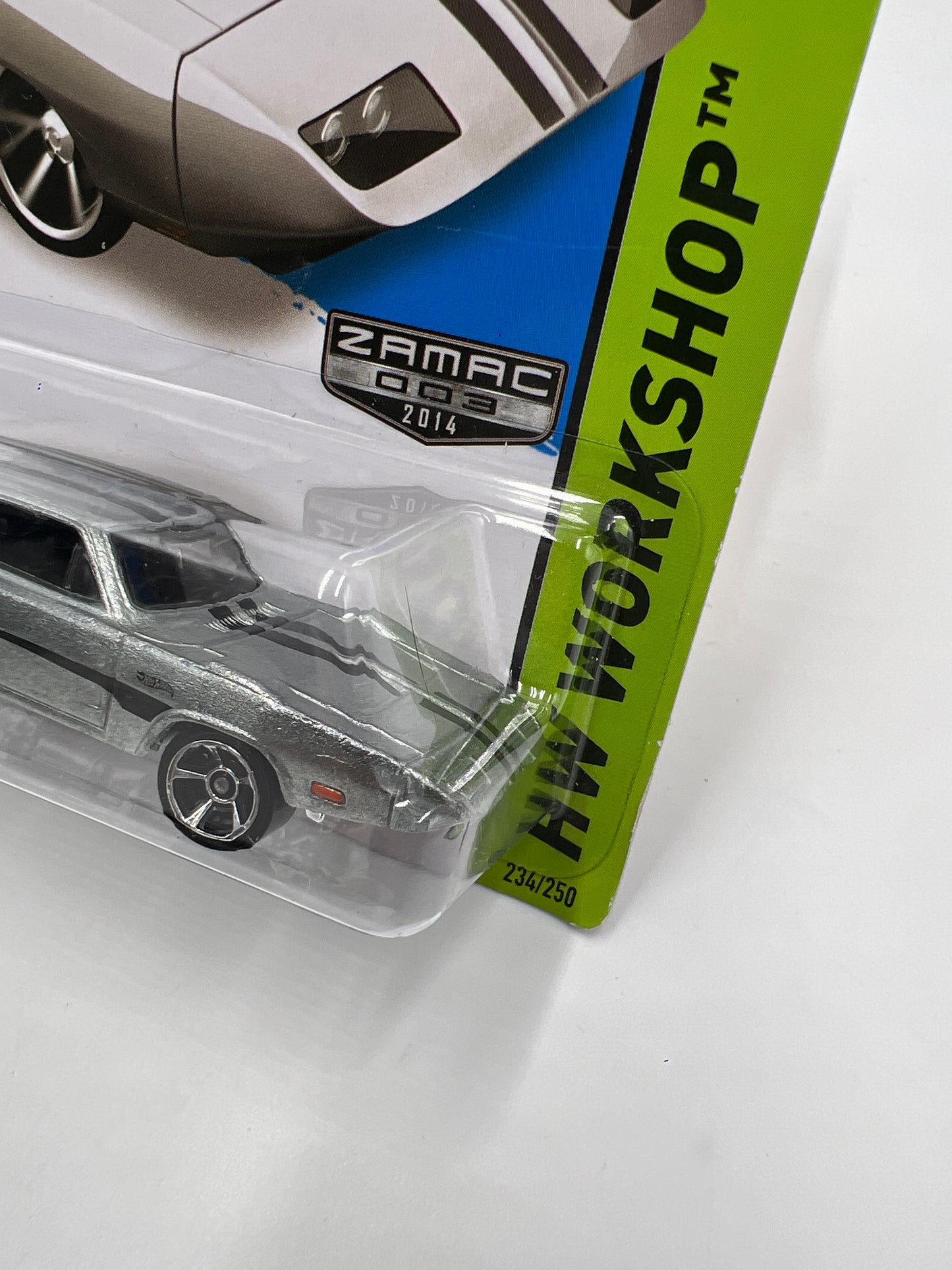 2014 Hot Wheels Walmart Exclusive Zamac 003 #234 69 Dodge Charger Daytona Bad Card 144D