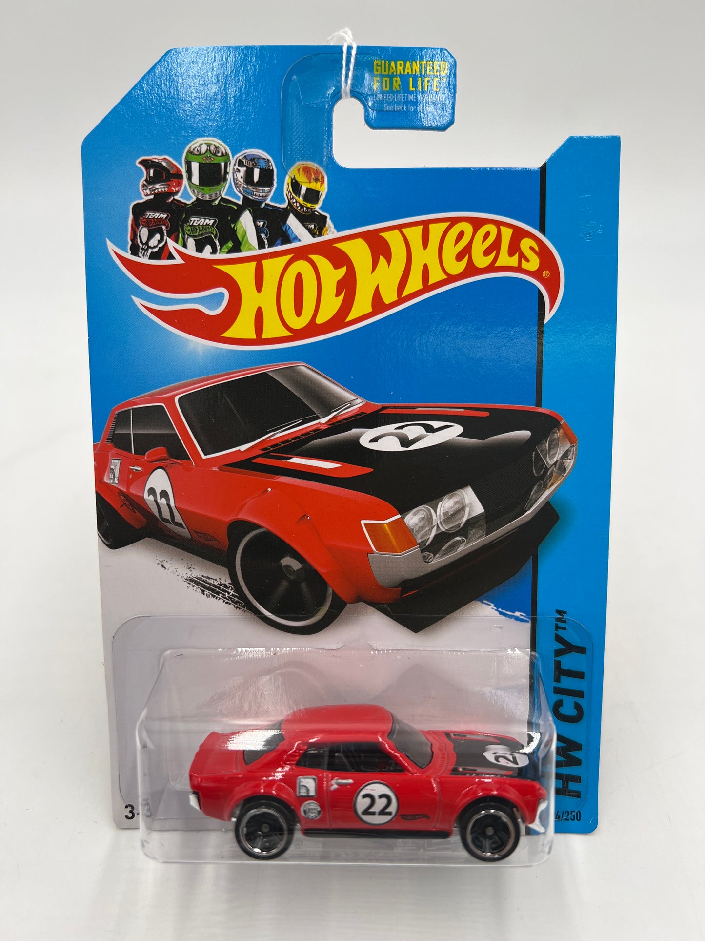 2014 Hot Wheels City #24 70 Toyota Celica Red 94C