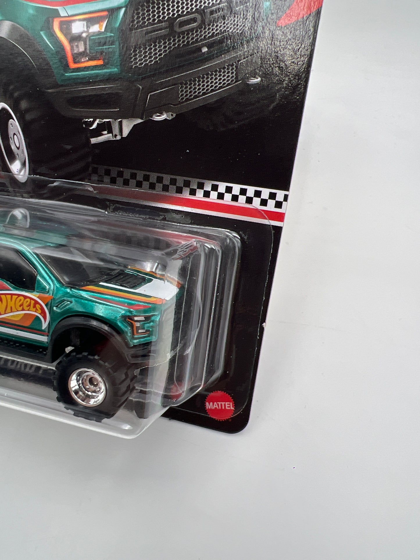 2021 Hot Wheels Mail in #2 17 Ford F-150 Raptor Green W/Protector