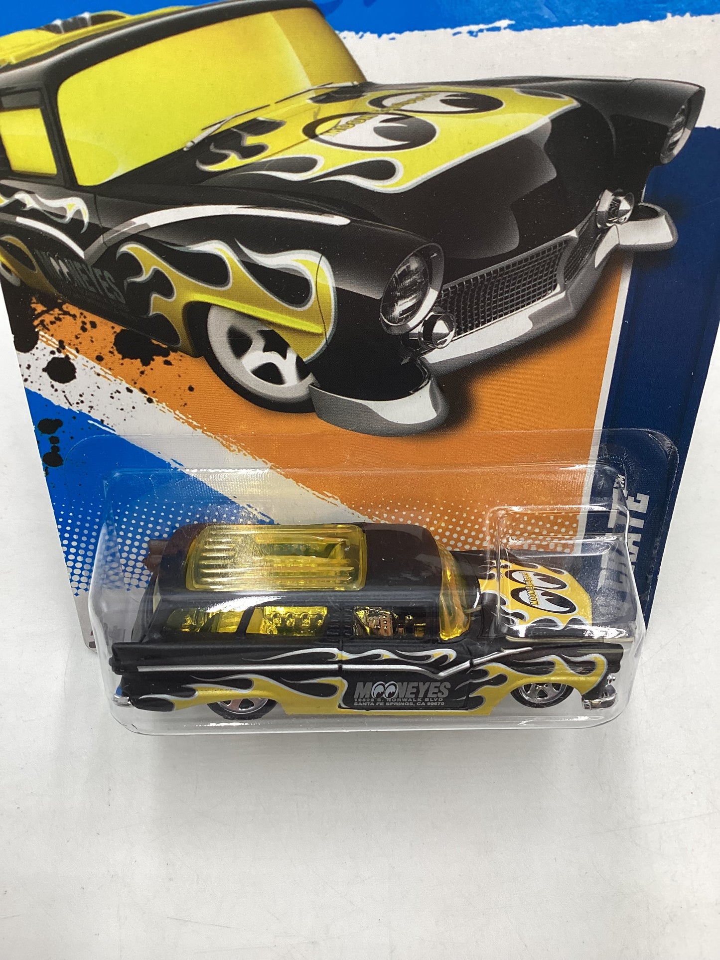 2012 Hot Wheels HW Performance #148 8 Crate Mooneyes Black 11G