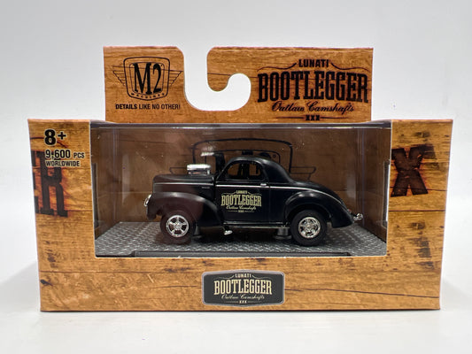 M2 Machines Lunati Bootlegger 1941 Willys Coupe Gasser Black S48
