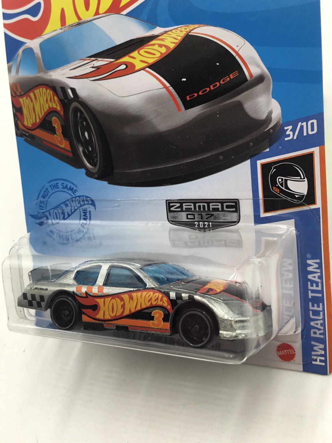 2021 Hot wheels #194 Dodge Charger Stock Car Zamac #17 145H