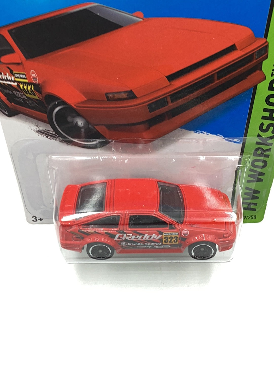 2015 Hot Wheels #239 Toyota AE-86 Corolla KK4