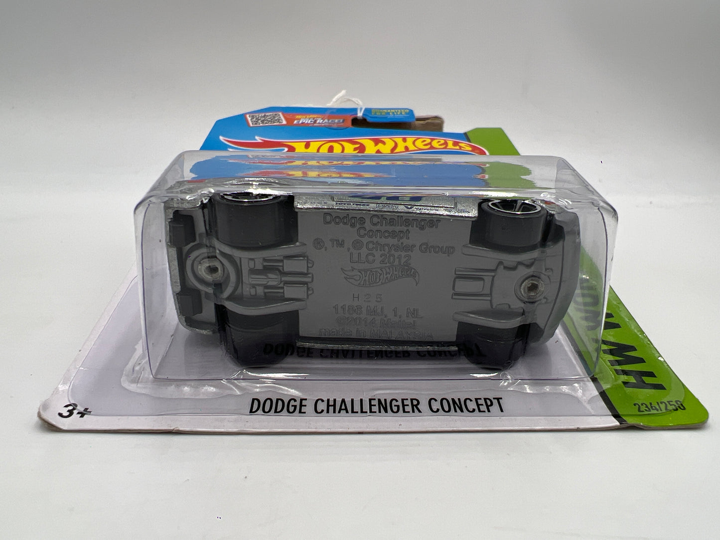 2015 Hot Wheels Walmart Exclusive Zamac 17 #234 Dodge Challenger Concept 147E