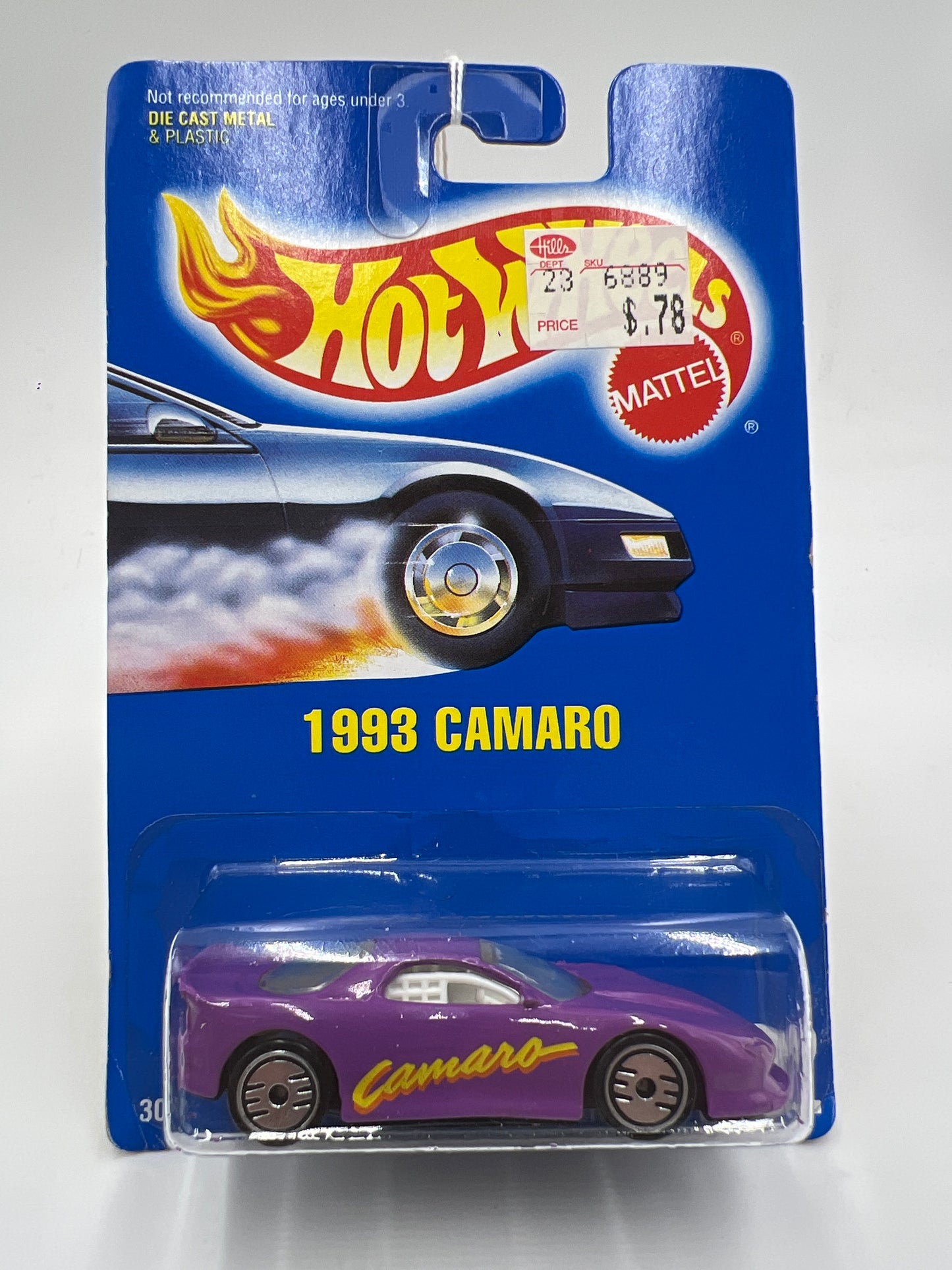Hot Wheels Collector #202 1993 Camaro Purple 240E