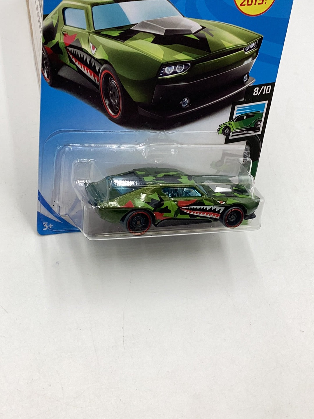 2019 Hot wheels 87 Muscle Bound green Z2 carolinasdiecast