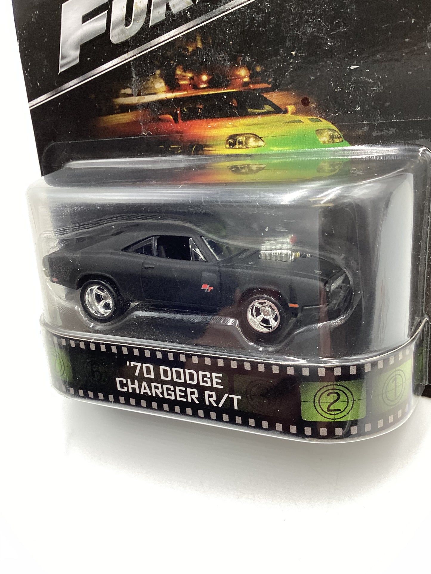 2016 Hot wheels Retro Entertainment Fast & Furious 70 Dodge Charger R/T Black 242C