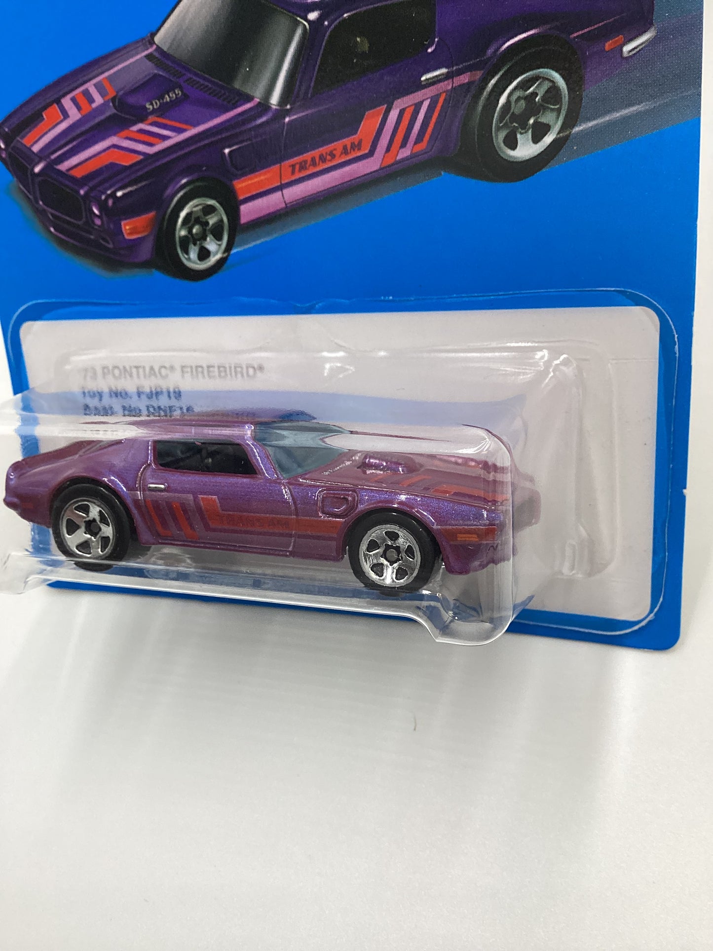 2016 Hot Wheels Target Heritage Retro FJP19 73 Pontiac Firebird Purple 157D