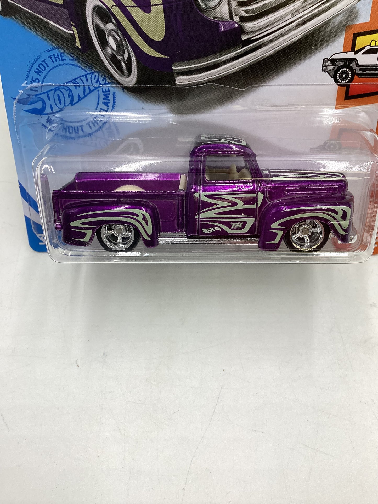 2021 Hot wheels Super Treasure Hunt 49 Ford F1 #225 W/Protector