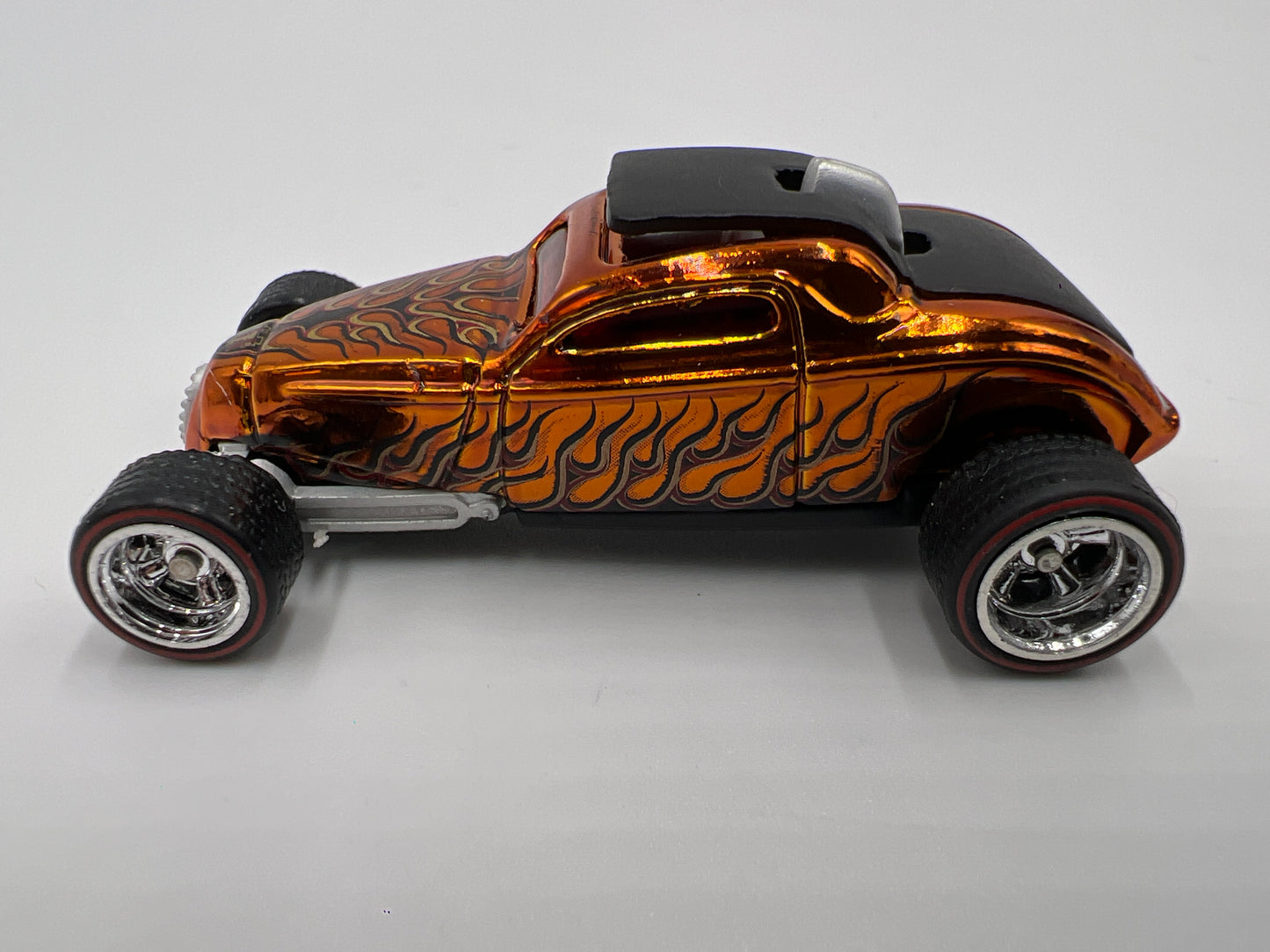 2006 Hot Wheels 1/64 Treasure Hunt Real Riders Sooo Fast Orange Loose