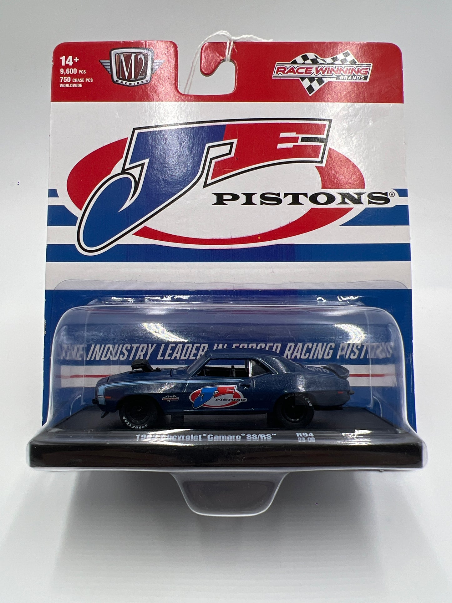 M2 Machines Auto-Drivers 1969 Chevrolet Camaro SS/RS Blue JE Pistons R94 192D