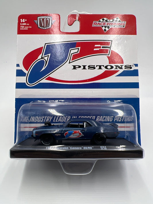 M2 Machines Auto-Drivers 1969 Chevrolet Camaro SS/RS Blue JE Pistons R94 192D