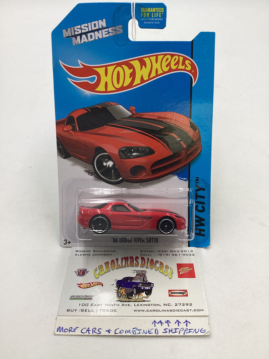 2014 HW City Scavenger Hunt 2/4 06 Dodge Viper SRT10 Kroger Exclusive 235D