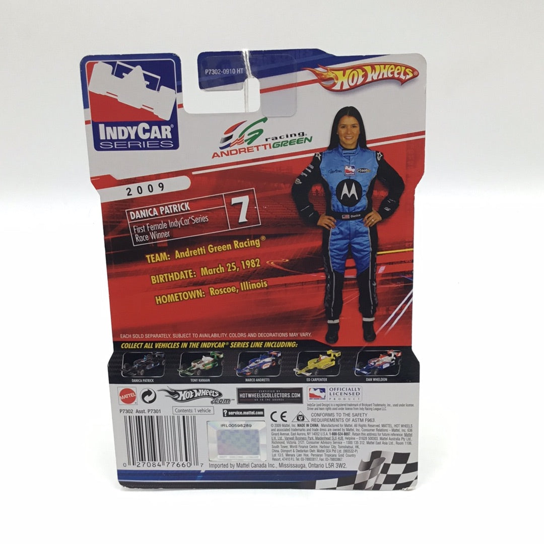 hot wheels Racing IndyCar 2009 Series #7 Danica Patrick