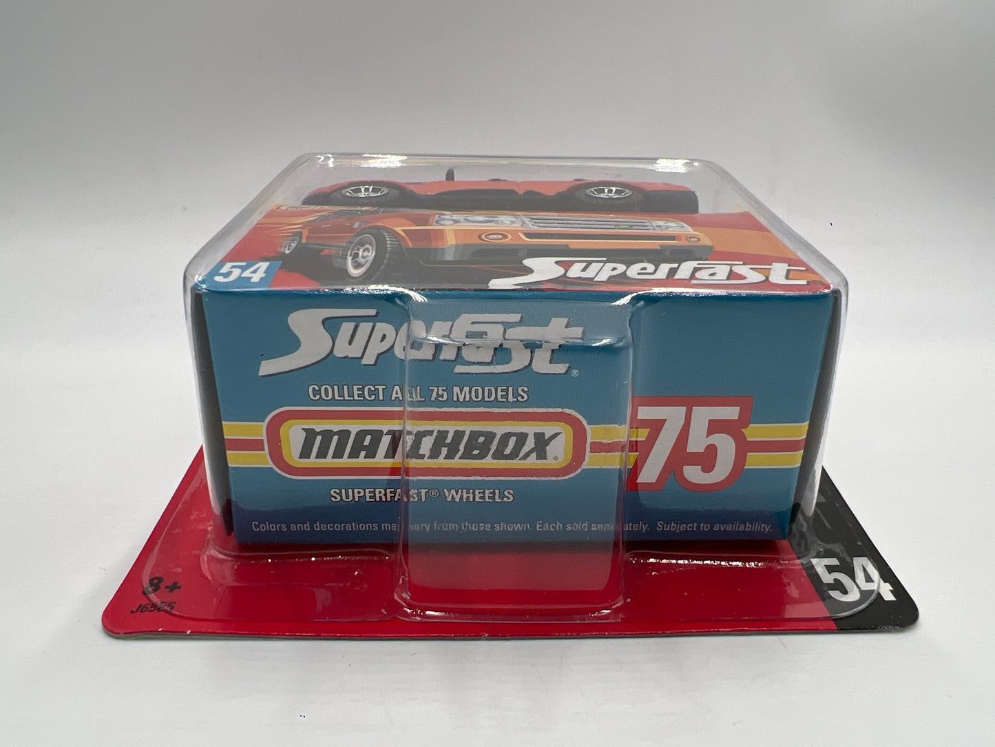 Matchbox Superfast #54 Range Rover Sport Orange Card Not Perfect
