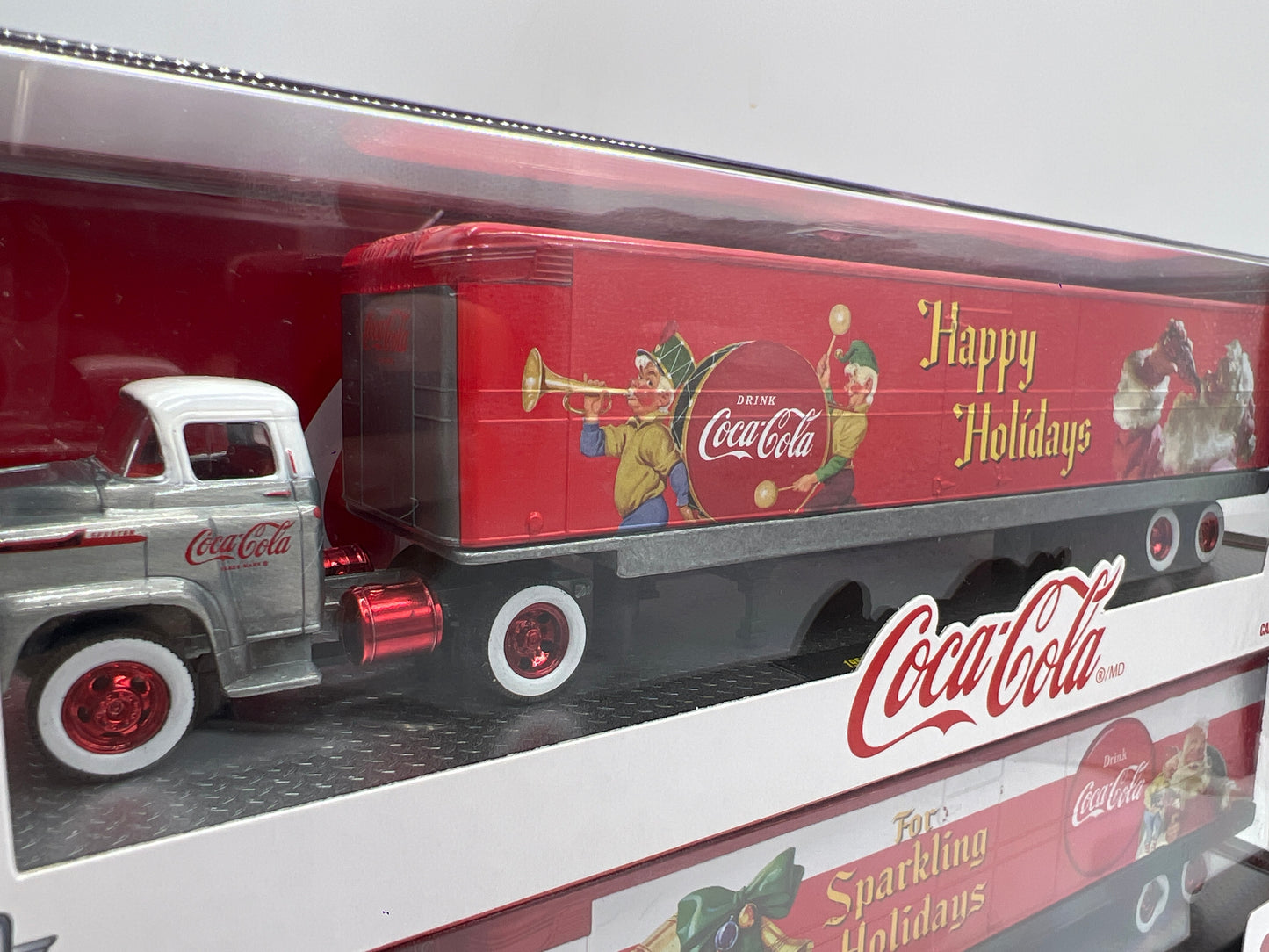 M2 Machines Auto Haulers RAW CHASE & CHASE Full Lot Of 3 Coca Cola Ford/Dodge/Chevrolet SC01