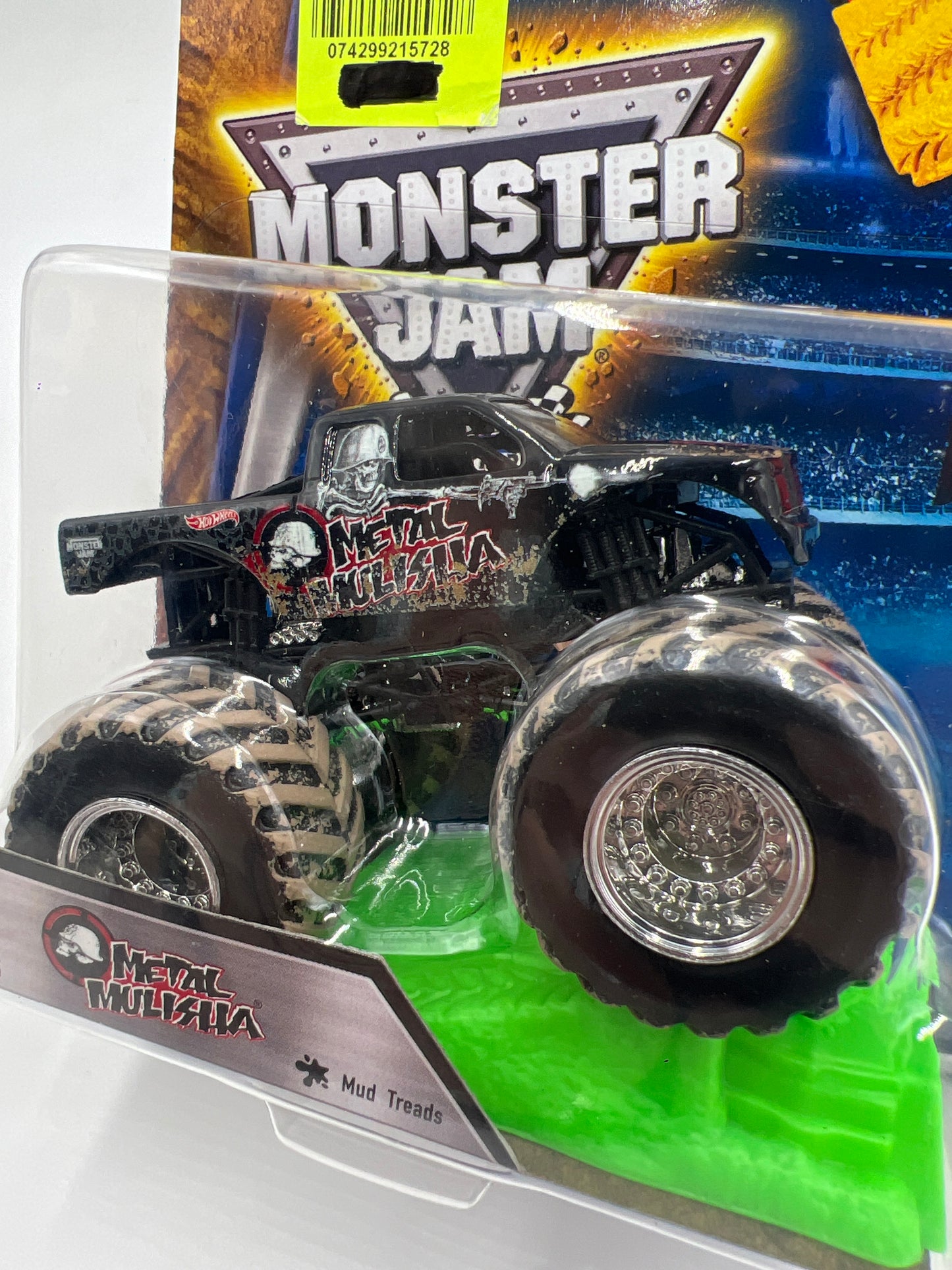Hot Wheels Monster Jam Mud Treads #25 Metal Mulisha 126i