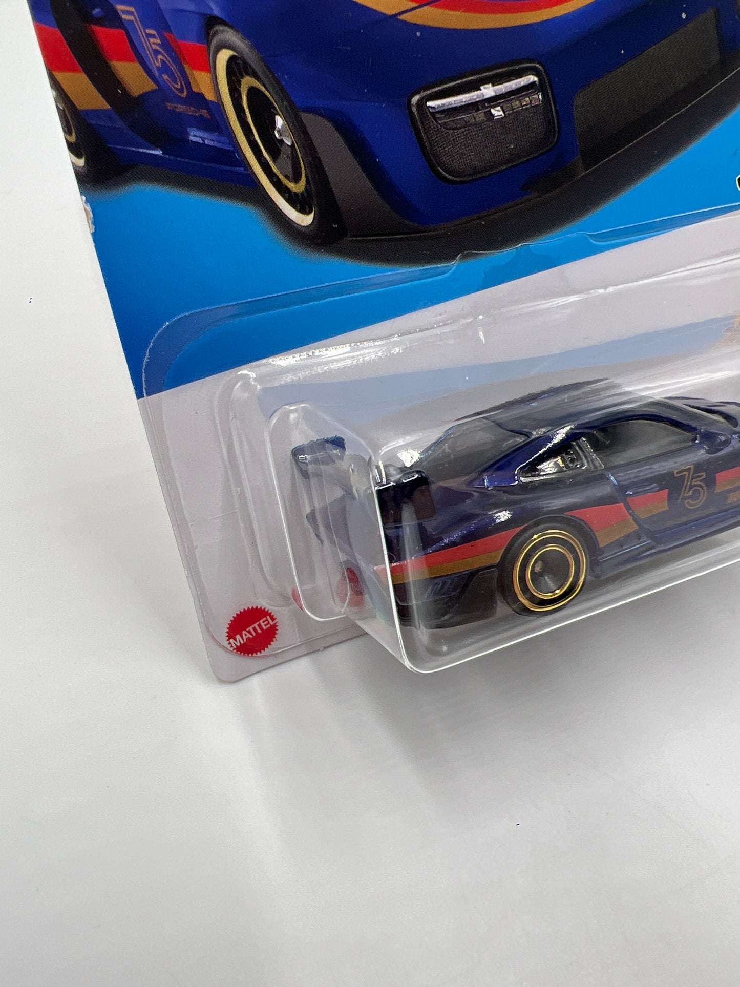 2023 Hot Wheels Super Treasure Hunt #223 Porsche 935 Blue W/Protector