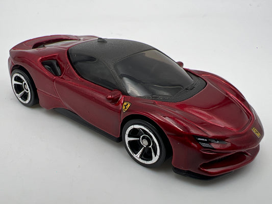 2026 Hot Wheels 1/64 Ferrari 5 Pack Exclusive Ferrari SF90 Stradale Red Loose
