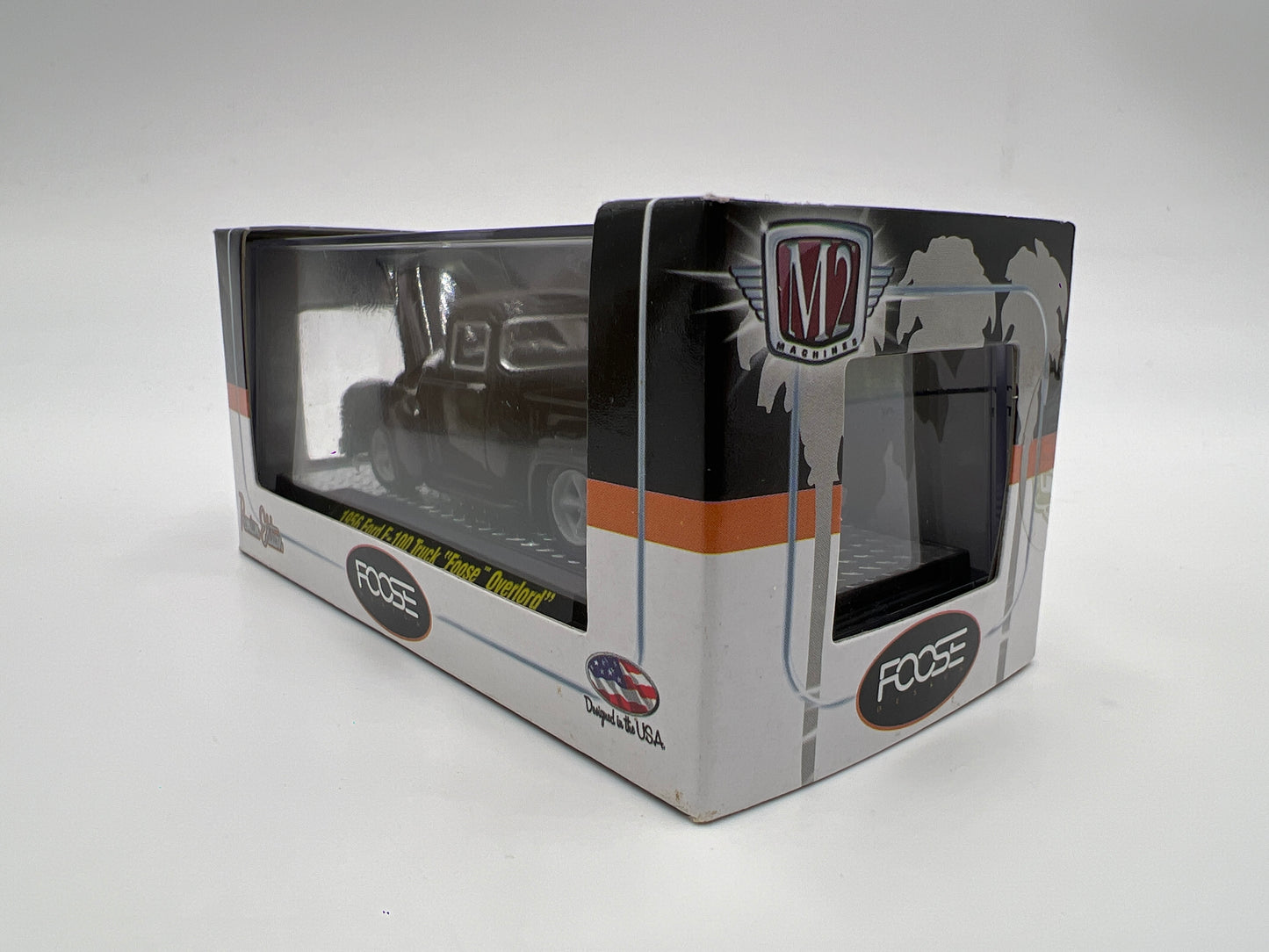 M2 Machines Premium Edition 1956 Ford F-100 Truck Overlord Black Foose 12-02