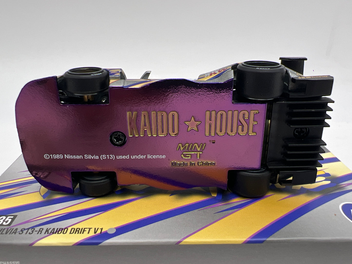 Mini GT Kaido House #235 CHASE Nissan Silvia S13-R Kaido Drift V1