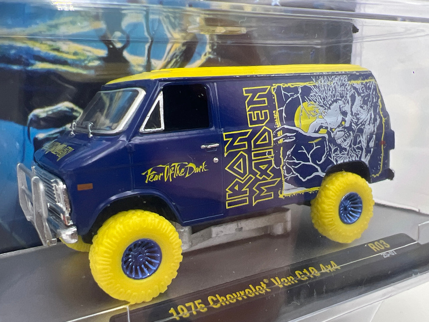 M2 Machines R03 Rock Legends Iron Maiden CHASE 1975 Chevrolet Van G10 4x4