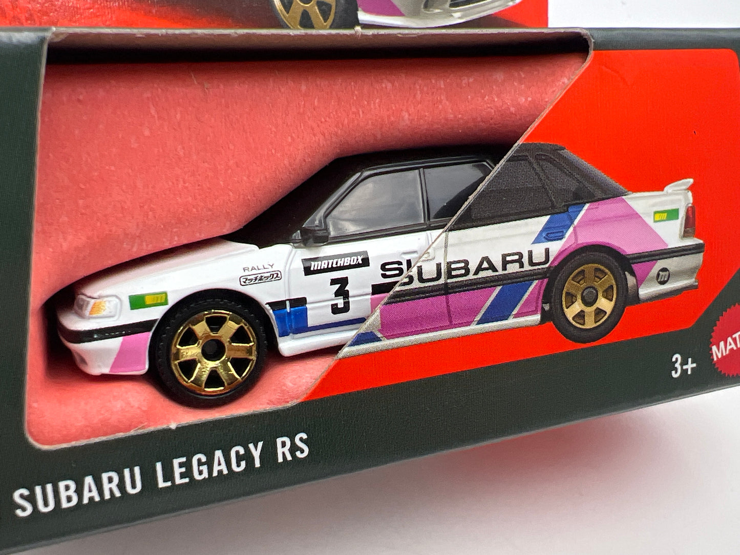 2026 Matchbox Moving Parts #24 1993 Subaru Legacy RS White