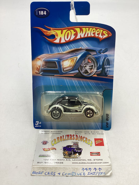 2005 Hot Wheels VW Bug Black #184