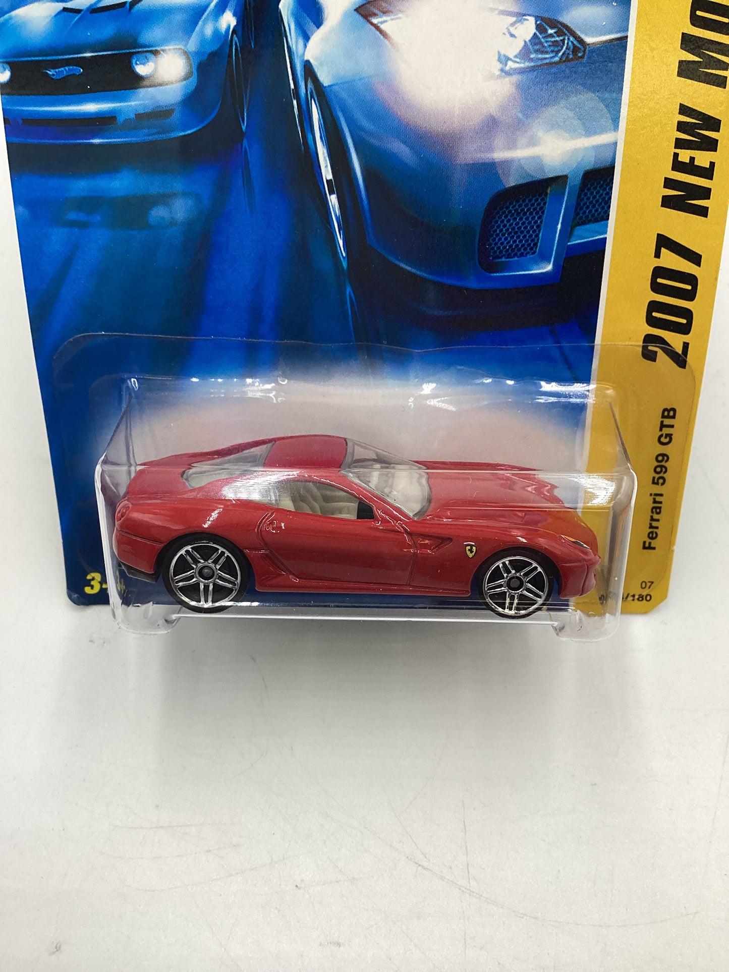 2007 Hot Wheels New Models #14 Ferrari 599 GTB Red SR