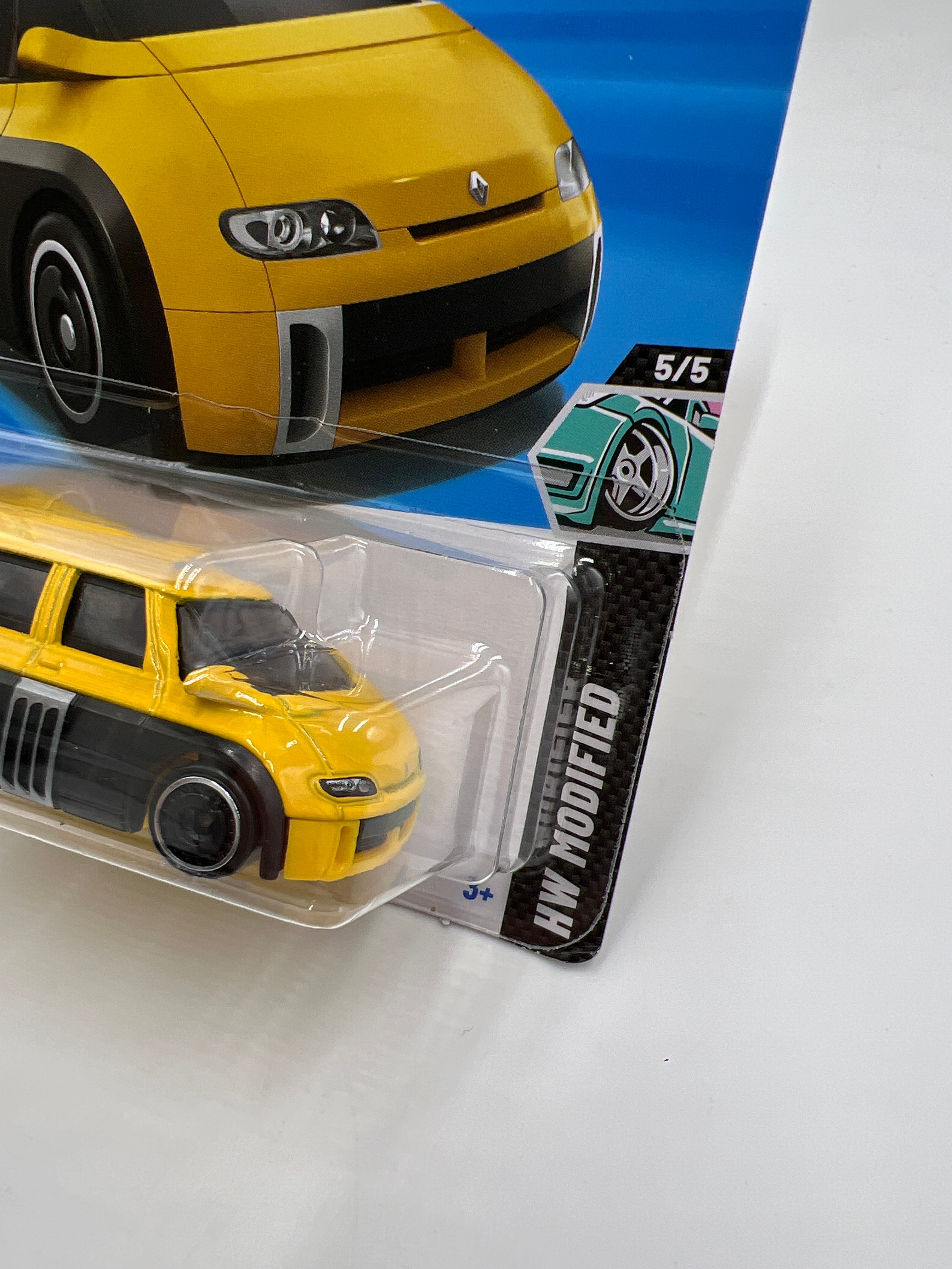 2025 Hot Wheels J Case HW Modified #172 Renault Espace F1 Yellow