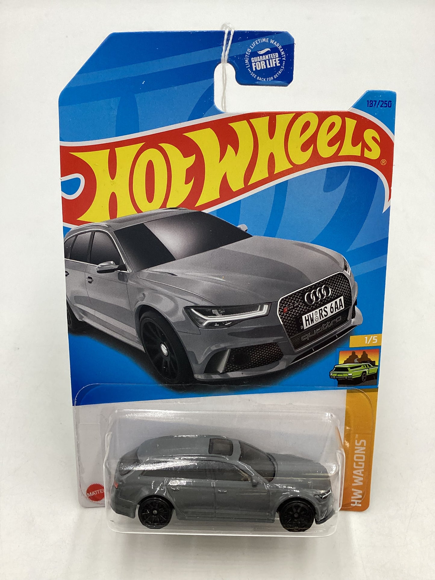 2023 Hot wheels Dollar General Exclusive #187 17 Audi RS 6 Avant Gray