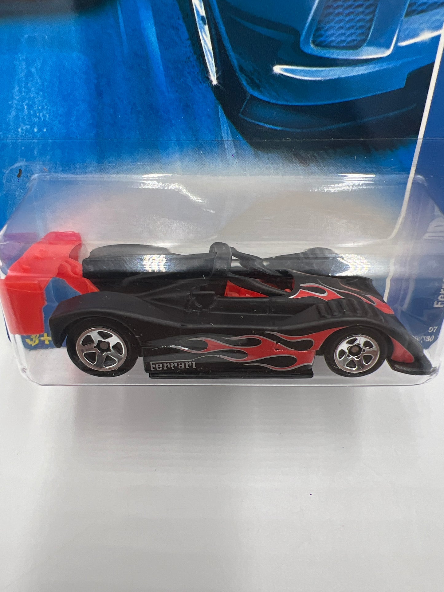 2007 Hot Wheels All Stars #139 Ferrari 333 SP Matte Black