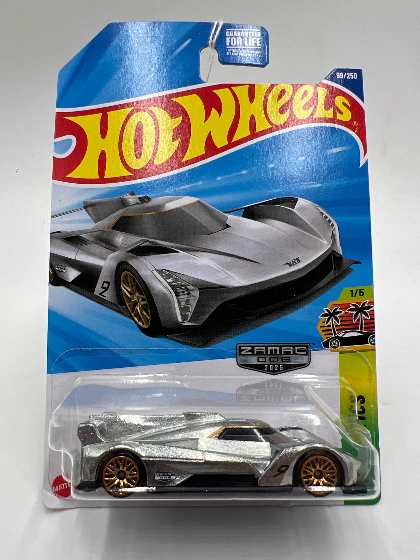 2025 Hot Wheels Walmart Exclusive Zamac 8 #99 Cadillac Project GTP Hypercar 147C