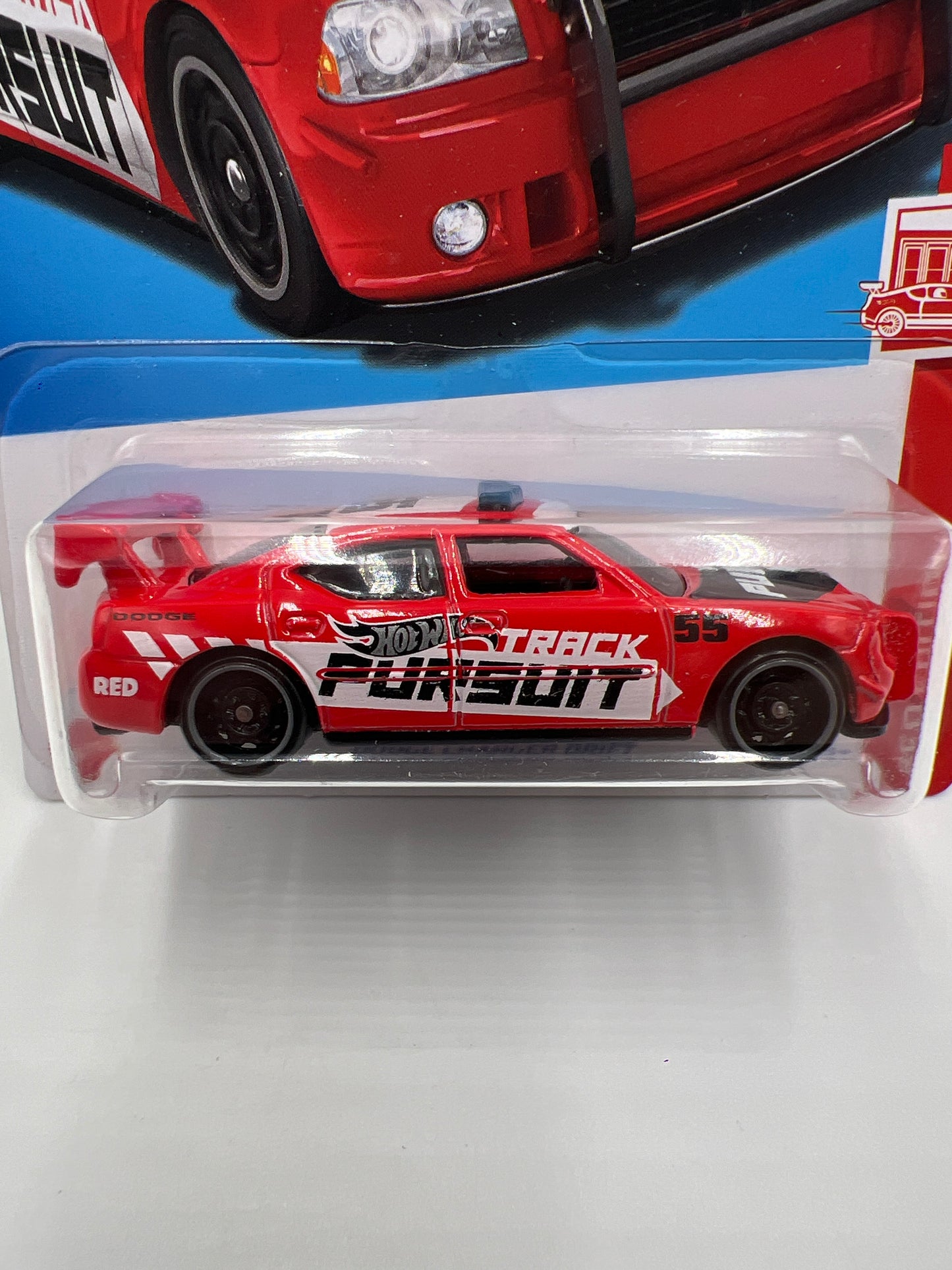 2023 Hot Wheels Target Exclusive Red Edition #54 Dodge Charger Drift Red 148G