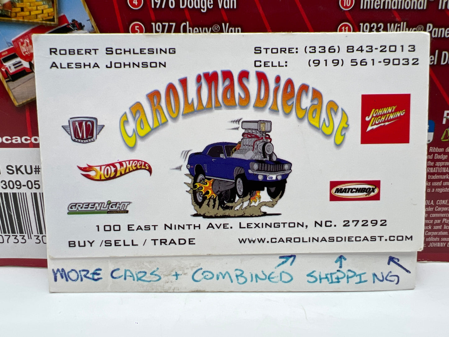 Johnny Lightning Coca Cola Delivery Vehicles #11 1933 Willys Panel Van Yellow 220D