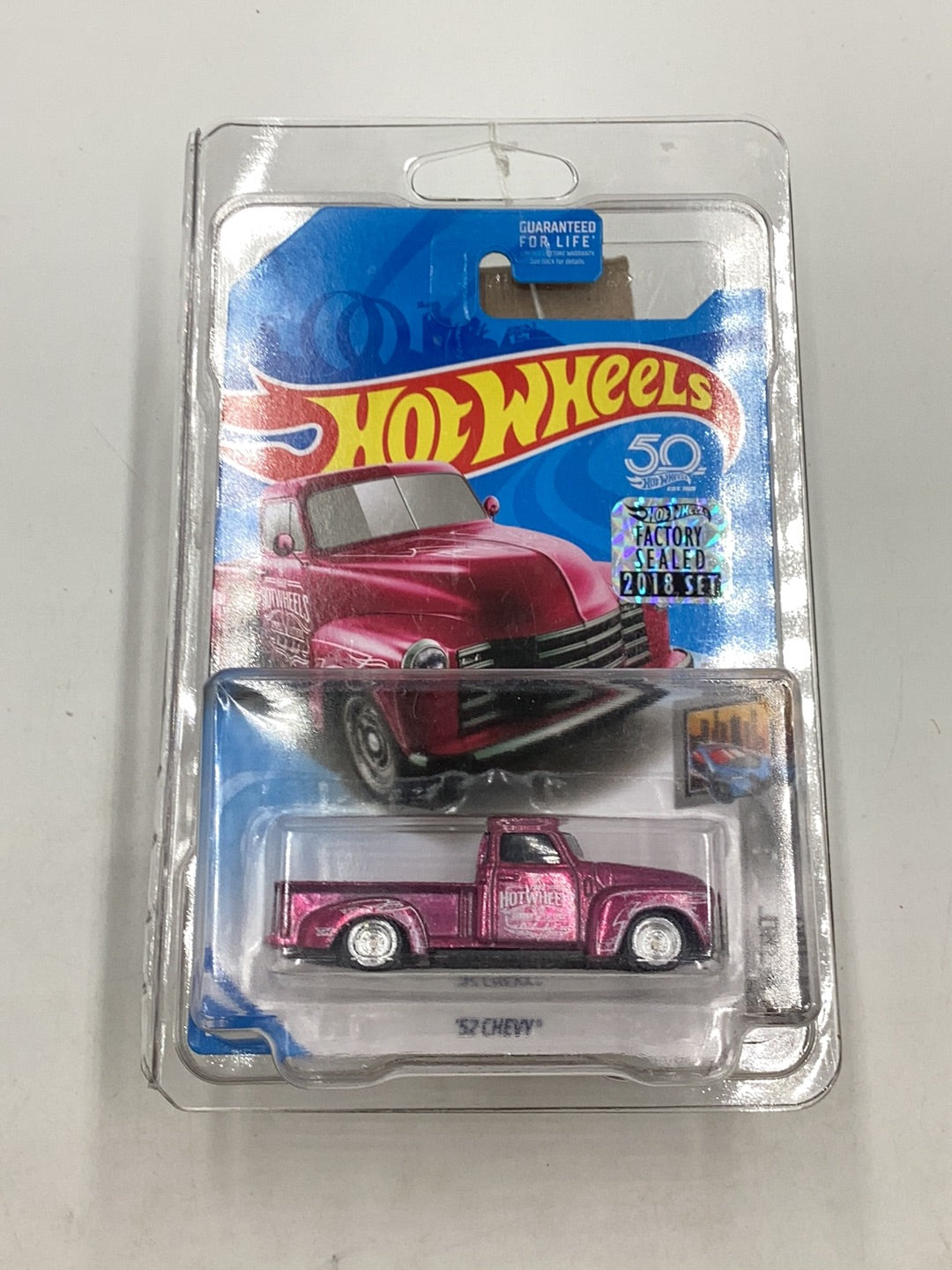 2018 Hot Wheels super treasure hunt 52 Chevy factory sealed W/Protector