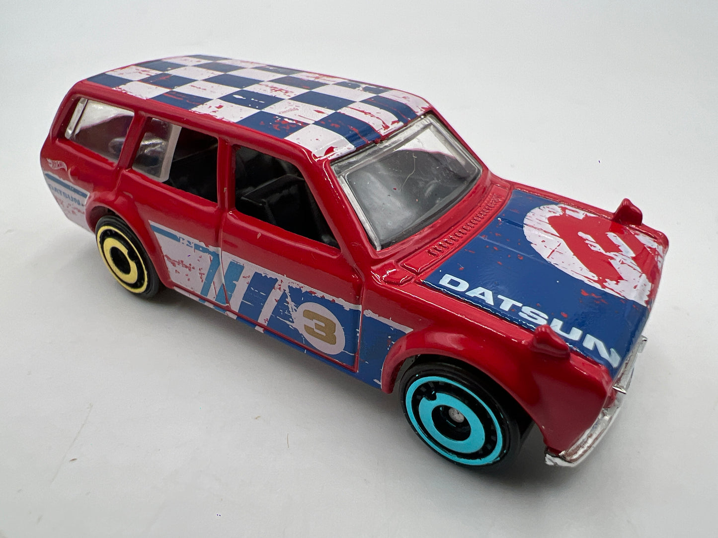 2019 Hot Wheels Mystery Models Series 3 #3 Chase 71 Datsun Bluebird 510 Wagon Red