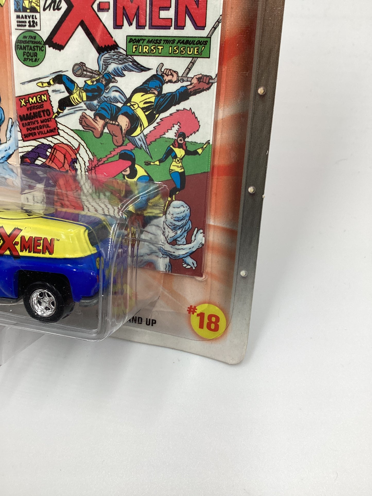 Johnny Lightning Marvel X-Men #18 54 Chevy Panel Van Blue 230A