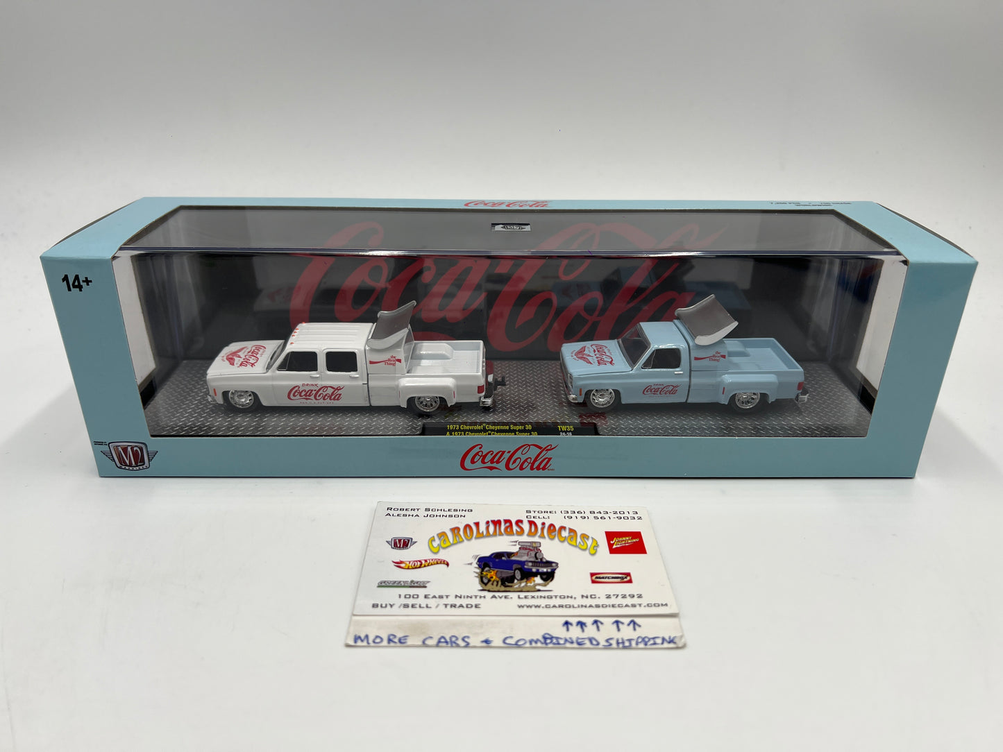 M2 Machines Auto Haulers Coca Cola 1973 Chevrolet Cheyenne Super 30 TW35